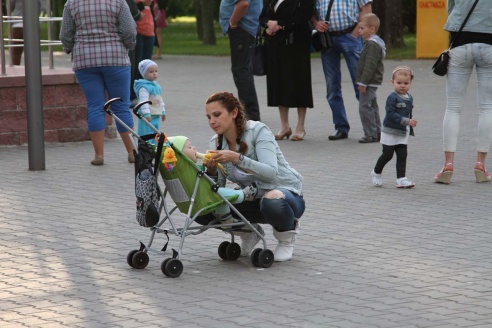 3 ліпеня ў Горках. Фотарэпартаж