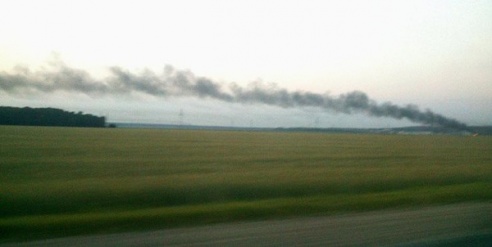 Дым от купальского костра в Крынице долетел до Молодечно