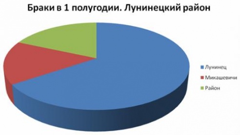 Среди лунинецких женихов – один несовершеннолетний и один пенсионер