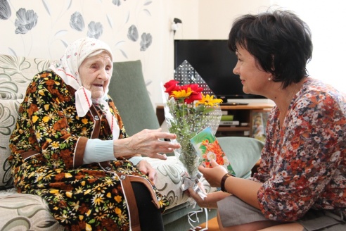 Жительнице Ошмян исполнилось сто лет