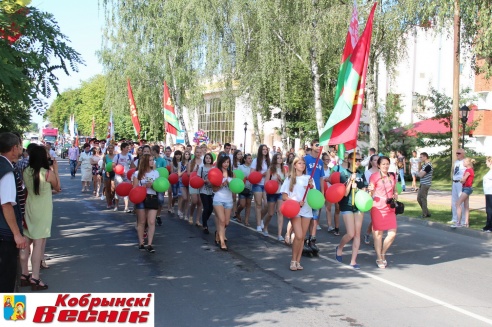 У Кобрыне прайшлі ўрачыстыя мерапрыемствы, прысвечаныя Дню горада і 70-годдзю вызвалення Кобрына ад нямецка-фашысцкіх захопнікаў.