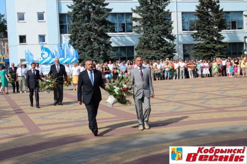 У Кобрыне прайшлі ўрачыстыя мерапрыемствы, прысвечаныя Дню горада і 70-годдзю вызвалення Кобрына ад нямецка-фашысцкіх захопнікаў.