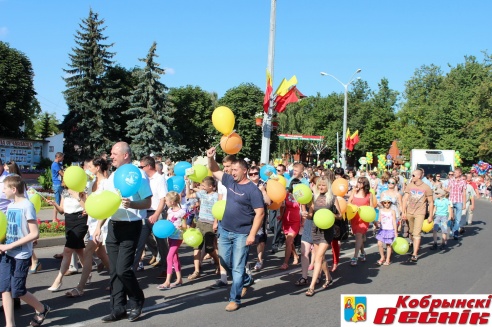У Кобрыне прайшлі ўрачыстыя мерапрыемствы, прысвечаныя Дню горада і 70-годдзю вызвалення Кобрына ад нямецка-фашысцкіх захопнікаў.