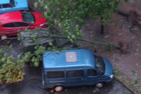 Могилевчане о буре на выходных: «Шум града заглушал крик маленького ребёнка»