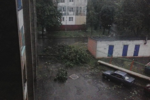 Могилевчане о буре на выходных: «Шум града заглушал крик маленького ребёнка»