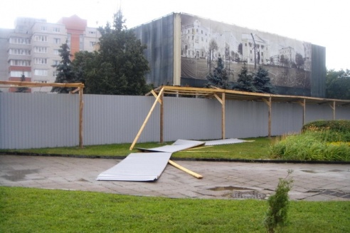 Могилевчане о буре на выходных: «Шум града заглушал крик маленького ребёнка»