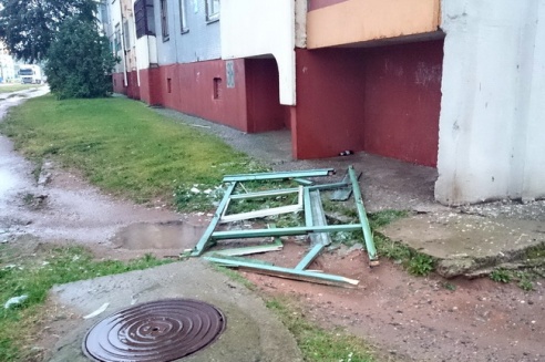 Могилевчане о буре на выходных: «Шум града заглушал крик маленького ребёнка»