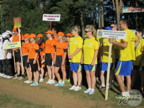ФОТОРЕПОРТАЖ: В Молодечненском районе стартовал турслет команд райисполкомов Минской области