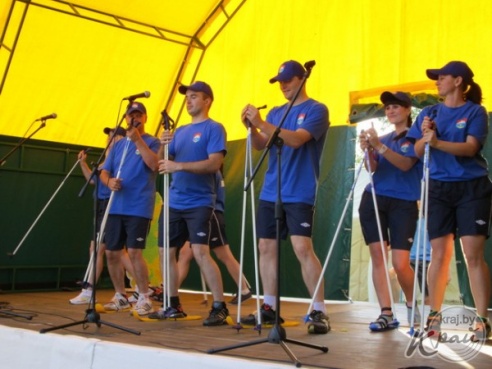 ФОТОРЕПОРТАЖ: В Молодечненском районе стартовал турслет команд райисполкомов Минской области