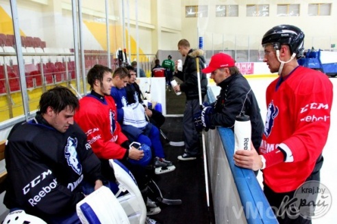 Первая тренировка «Динамо-Молодечно» на льду (+фото и видео)