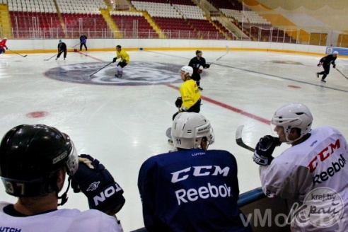 Первая тренировка «Динамо-Молодечно» на льду (+фото и видео)