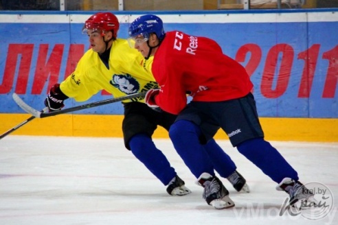 Первая тренировка «Динамо-Молодечно» на льду (+фото и видео)
