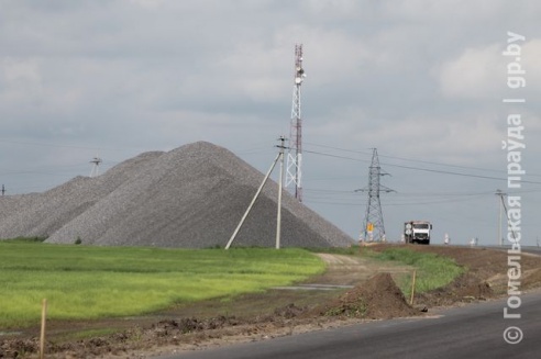 Продолжается реконструкция дороги М5 Гомель — Минск (фото)