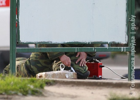 В Речице саперы нашли в коробке вместо бомбы два блина для штанги