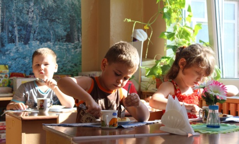 В роли воспитателя побыл сотрудник «Сцяга перамогі»