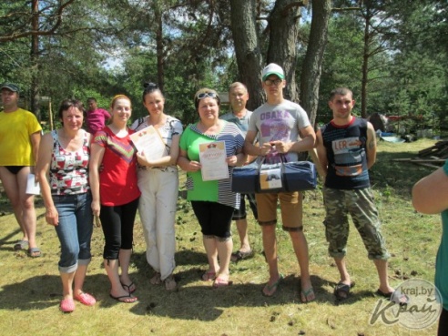 Юбилейный турслет работников компании «Забудова» прошел в Вилейском районе (ФОТО)