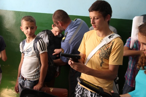 На экскурсию к стражам порядка