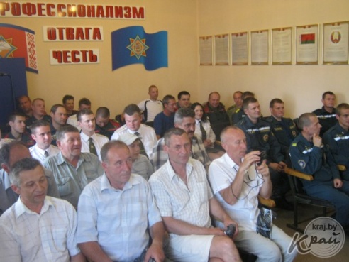 Лучших работников Вилейского райотдела по ЧС поздравили в торжественной обстановке 25 июля (ФОТО)