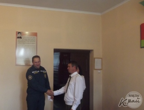 Лучших работников Вилейского райотдела по ЧС поздравили в торжественной обстановке 25 июля (ФОТО)