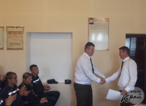 Лучших работников Вилейского райотдела по ЧС поздравили в торжественной обстановке 25 июля (ФОТО)