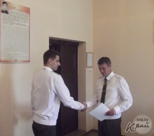 Лучших работников Вилейского райотдела по ЧС поздравили в торжественной обстановке 25 июля (ФОТО)
