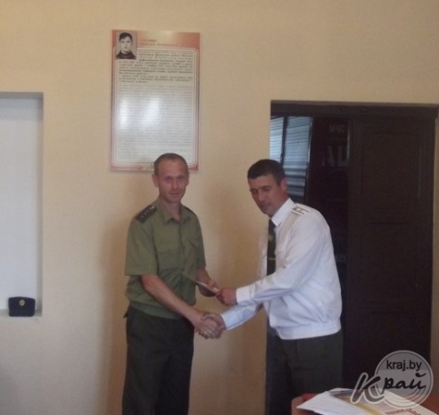 Лучших работников Вилейского райотдела по ЧС поздравили в торжественной обстановке 25 июля (ФОТО)