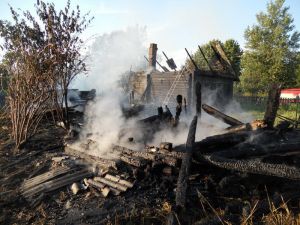 Пожары на дачах