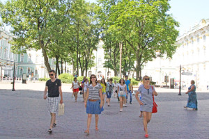 Туристы из Костюковичей побывали в Санкт-Петербурге.