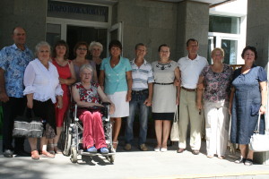 Через 40 лет после последнего школьного звонка встретились одноклассники 9 выпуска СШ №1.