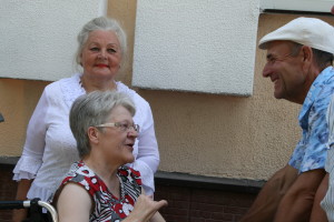 Через 40 лет после последнего школьного звонка встретились одноклассники 9 выпуска СШ №1.