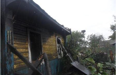 В результате пожара погиб мужчина