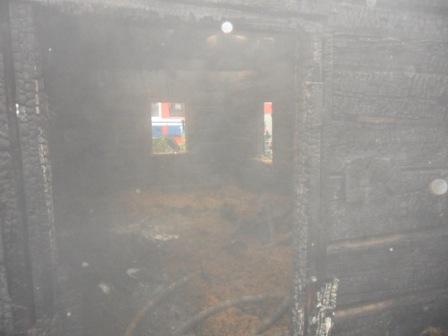 В результате пожара погиб мужчина