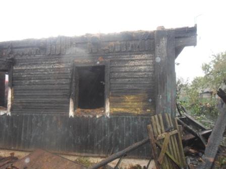 В результате пожара погиб мужчина