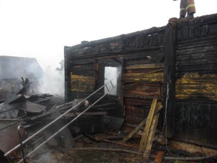 В результате пожара погиб мужчина