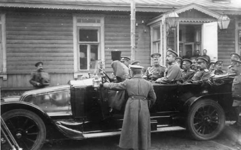 Ставка Верховного Главнокомандующего в 1914 году в Барановичах