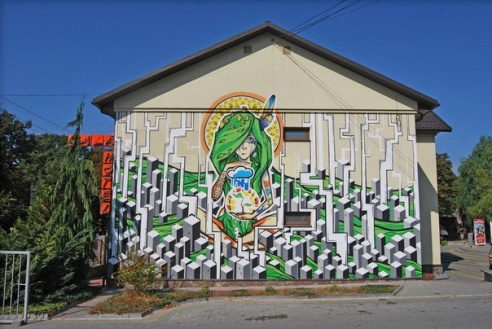 Уличные художники украсят стены Рогачёва огромными граффити – в городе пройдёт акция «Must Act - Must Art»