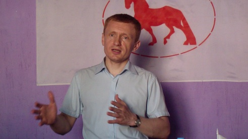 Председатель БНФ в Орше
