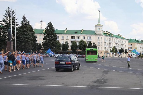День ВДВ в Барановичах