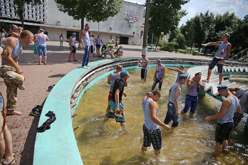 День ВДВ в Барановичах
