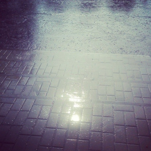 Долгожданный дождь. Фотографии случчан