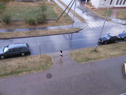 Долгожданный дождь. Фотографии случчан