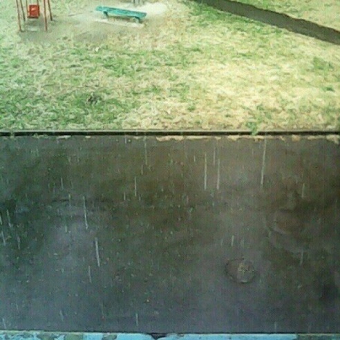 Долгожданный дождь. Фотографии случчан