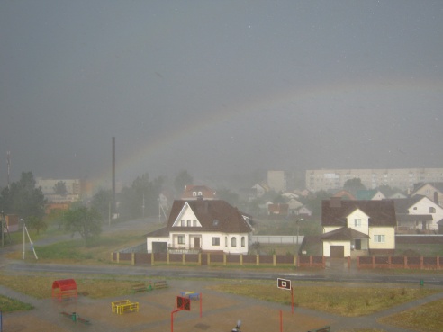 Долгожданный дождь. Фотографии случчан