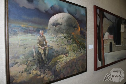 Замалёўкі паўсядзённага жыцця салдатаў Першай сусветнай прадстаўлены на выставе ў Вілейцы (ФОТА)