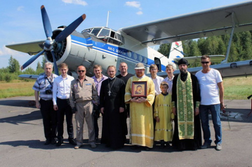 2 августа состоялся воздушный крестный ход
