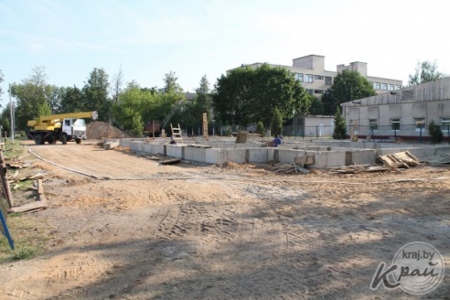 В Вилейке реконструируют городской стадион (ФОТО)