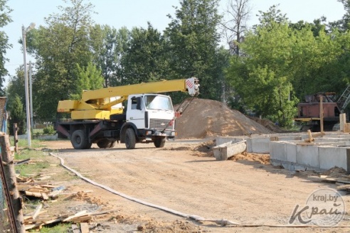 В Вилейке реконструируют городской стадион (ФОТО)