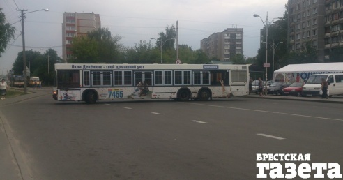 В Бресте в микрорайоне Дубровка по 11 августа автобусы ходят по сокращенному маршруту