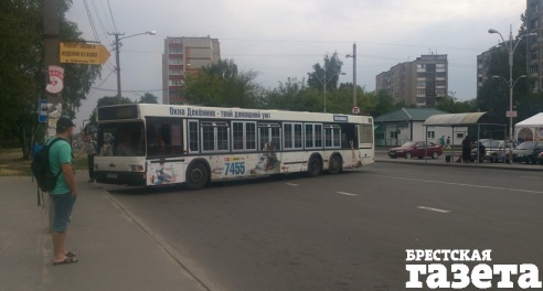 В Бресте в микрорайоне Дубровка по 11 августа автобусы ходят по сокращенному маршруту