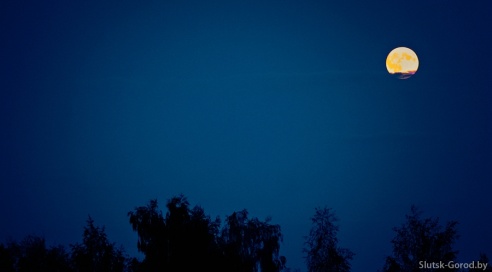Ночной Слуцк и суперлуние. +24 фото